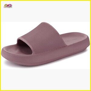 Cushioned Pillow Slippers Non-Slip Quick-Dry Bathroom Sandals Women's Slides